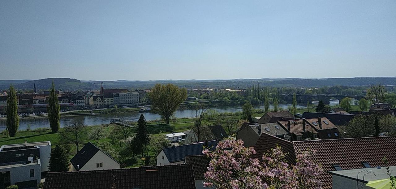 Das Ferienhaus Mit Aussicht 피르나 외부 사진