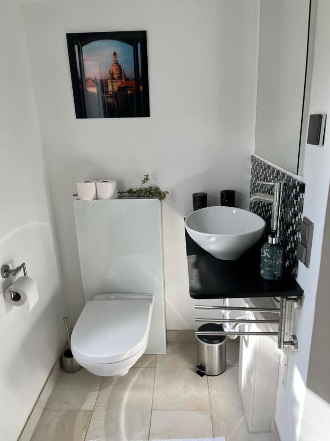 Das Ferienhaus Mit Aussicht 피르나 외부 사진