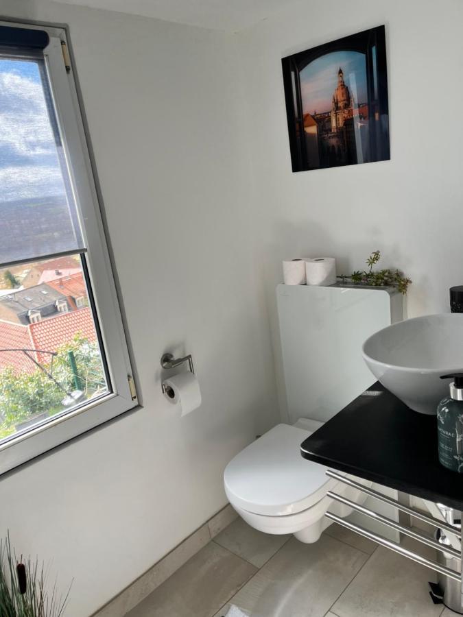 Das Ferienhaus Mit Aussicht 피르나 외부 사진