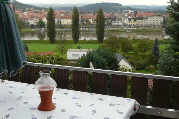 Das Ferienhaus Mit Aussicht 피르나 외부 사진